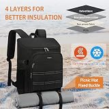 NEWHEY 30L Cooler Backpack Insulated Leakproof Picnic Bag Waterproof view 6