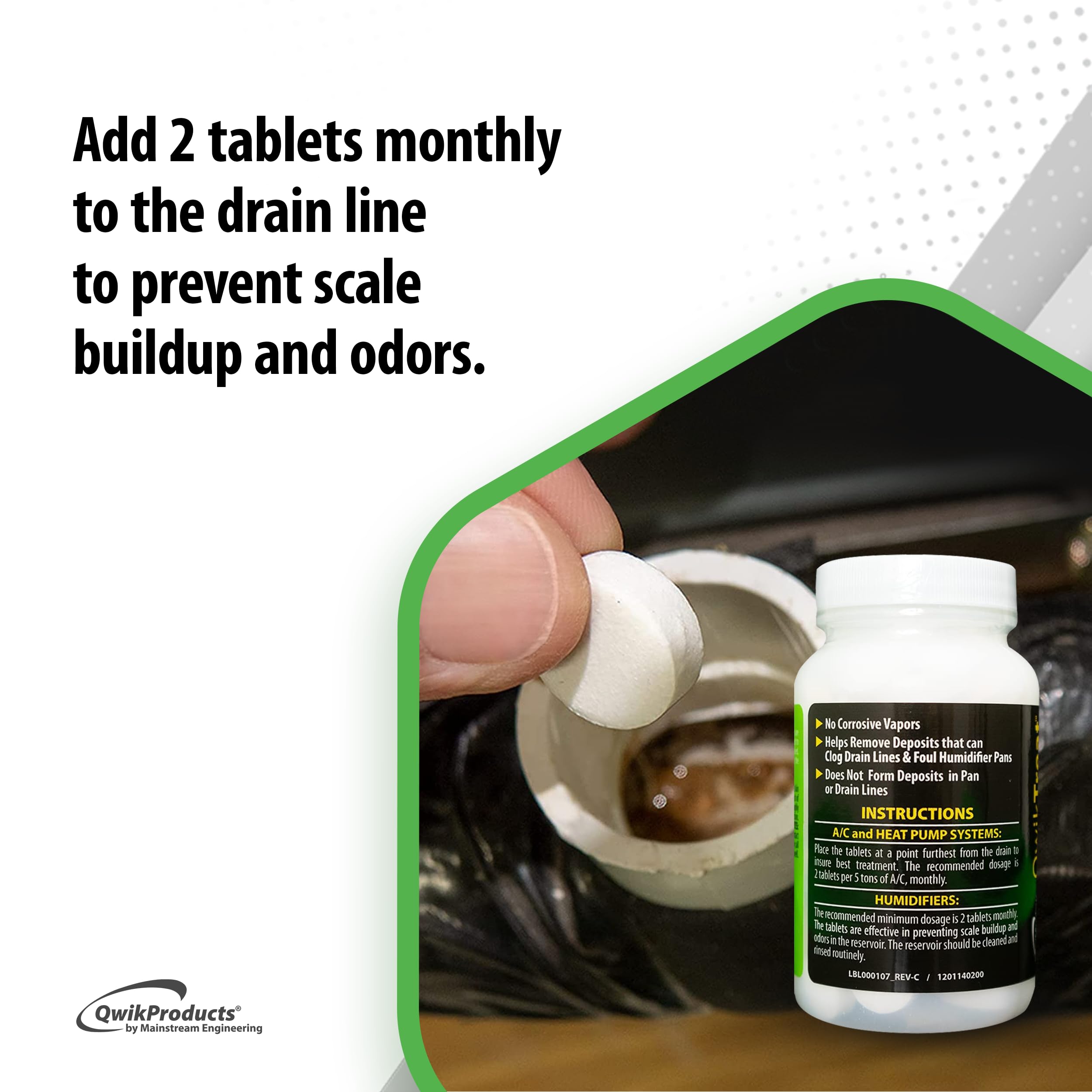 Mua QwikTreat Condensate Pan Treatment Tablets, AC Drip Pan Tablets Air