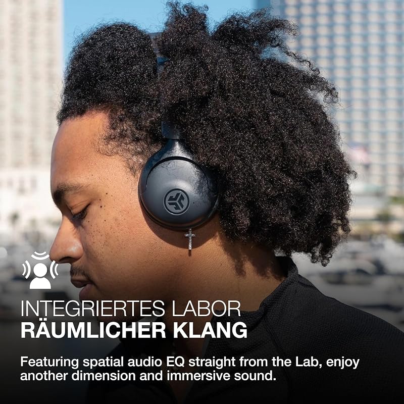 Go Lux ANC Kopfhörer Noise Cancelling - Bluetooth On Ear, Graphit