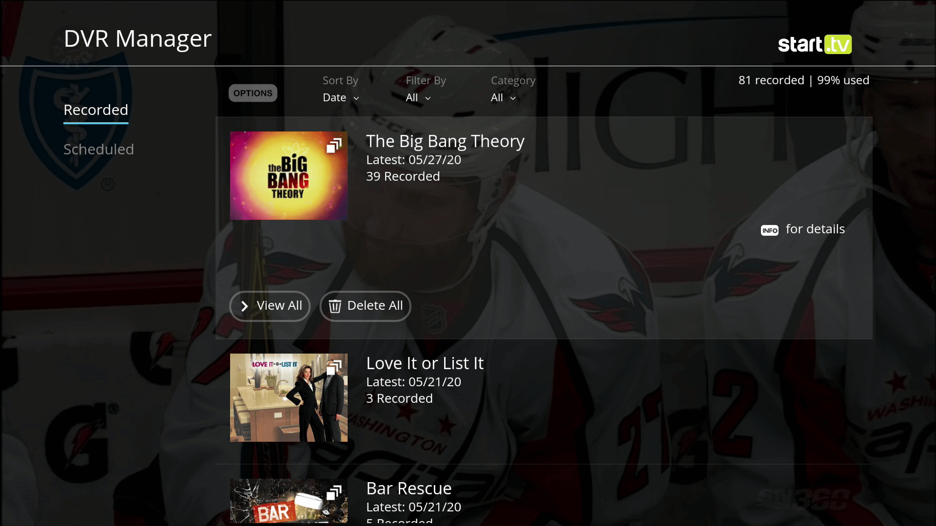 Start TV Amazon.ca Apps for Android