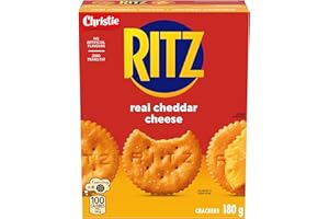 Ritz Real Cheddar Cheese Crackers 180G