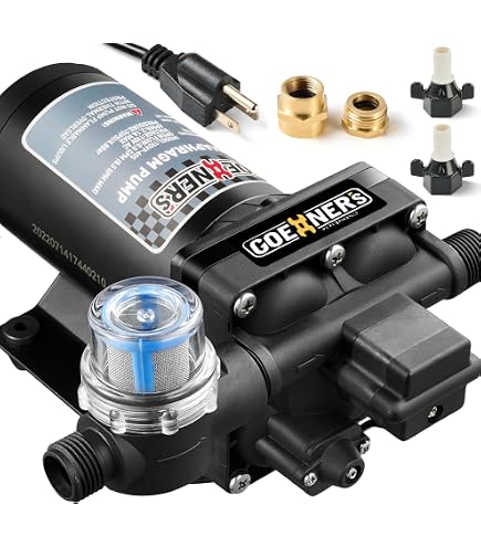 110V 160PSI High Pressure Self Priming Water Pressure Diaphragm