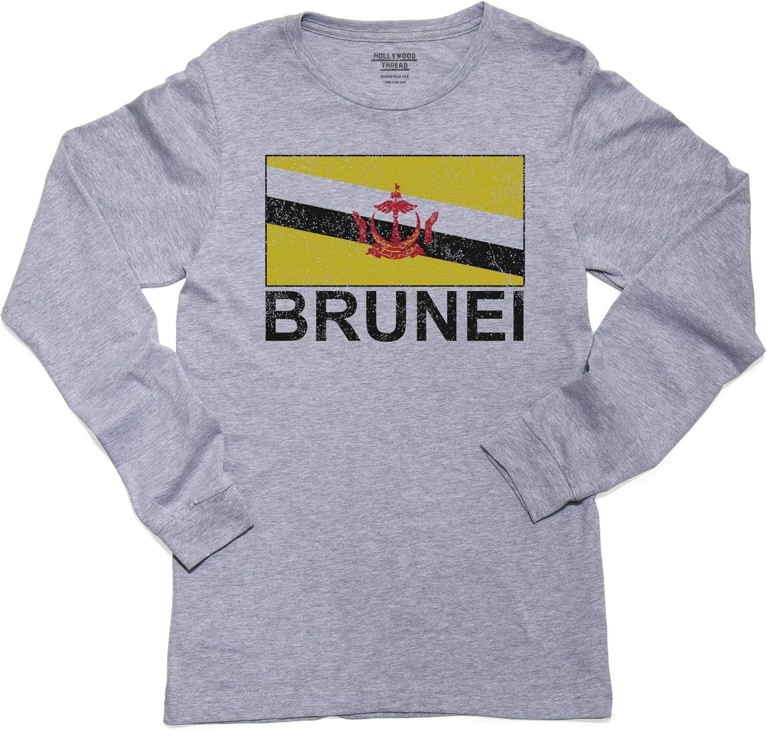 Brunei Flag Special Vintage Edition Long Sleeve Youth T