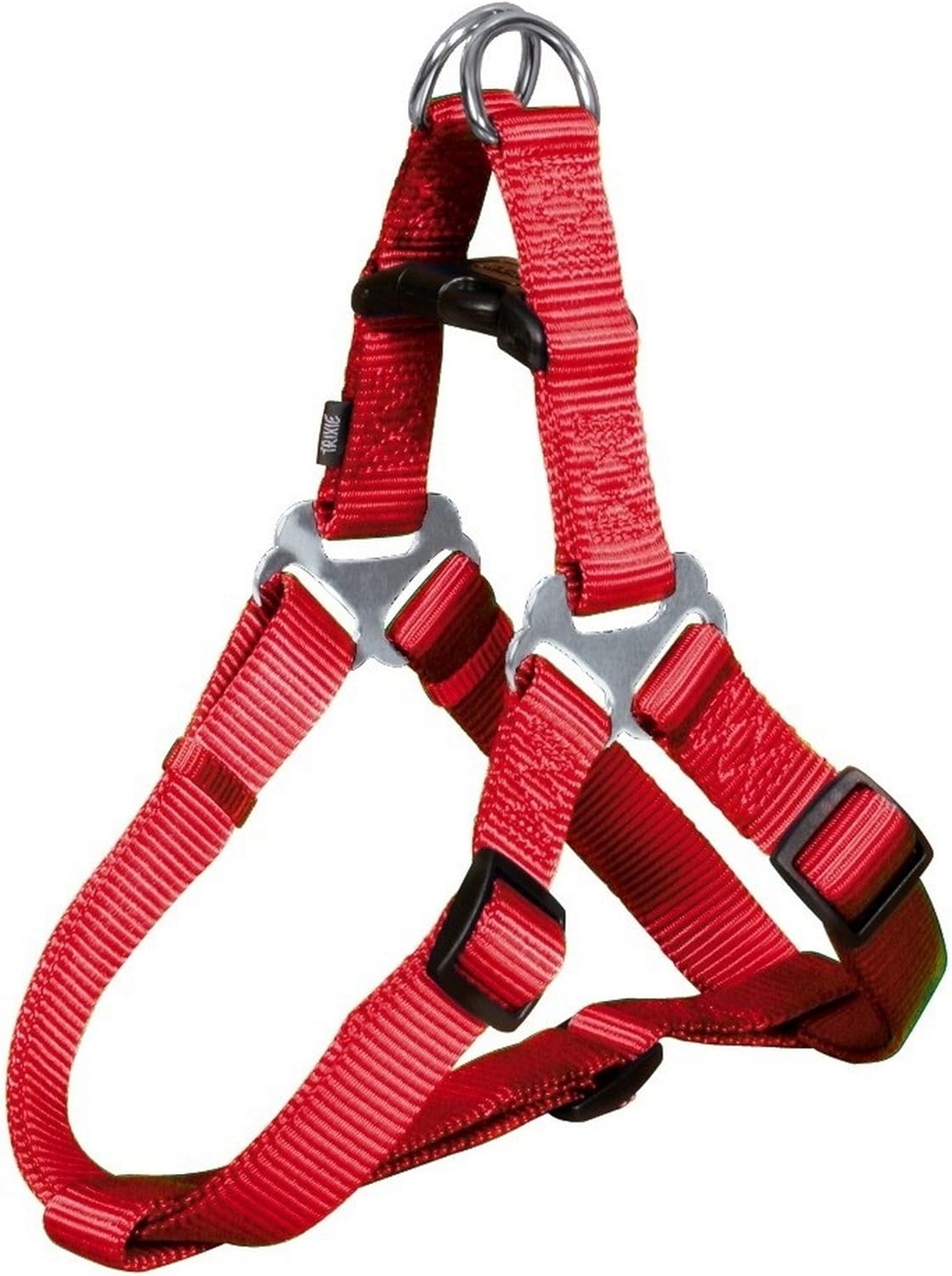Trixie Premium One Touch Dog Harness, 65 - 80 cm x 25 mm, Red, 65 - 80 cm x 25 mm (1er Pack)