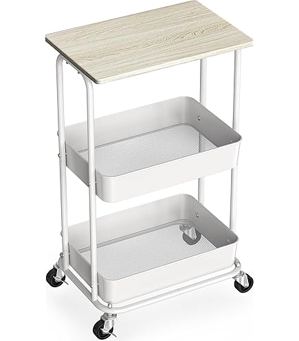 Simple Houseware 3-Tier Heavy Duty Metal Utility Qatar - View #7