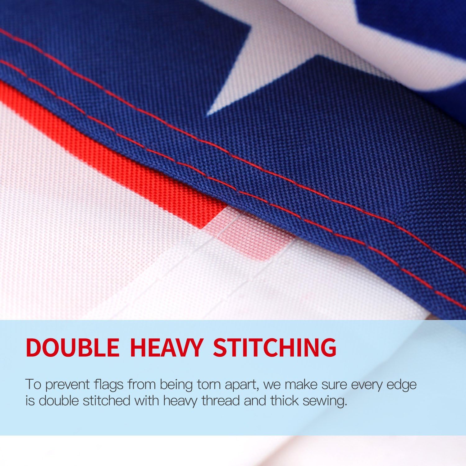 Anley Fly Breeze 3x5 Foot American US Flag - Vivid Color and UV Fade Resistant - Canvas Header and Double Stitched - USA Flags Polyester with Brass Grommets 3 X 5 Ft : Garden & Outdoor