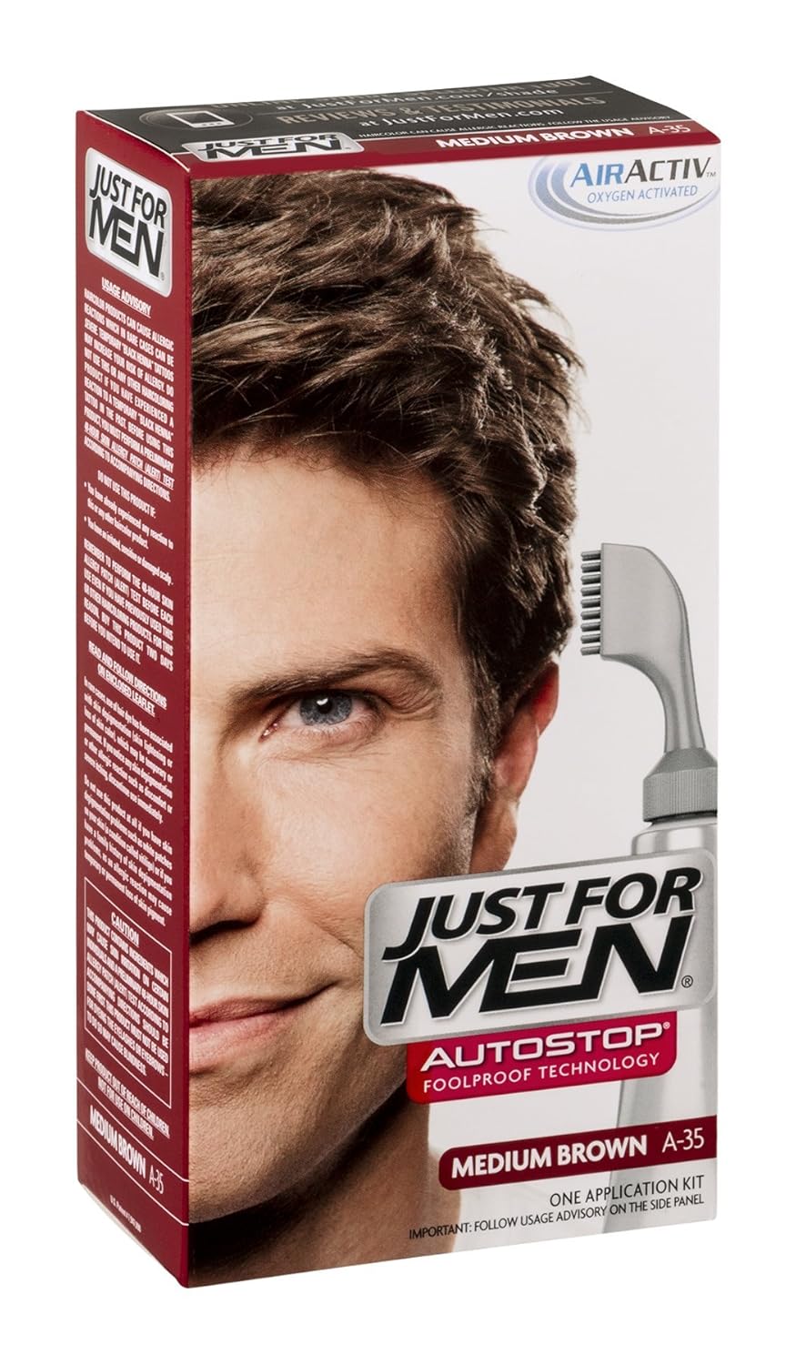 Amazon Com Just For Men Autostop Men S Hair Color Medium Brown