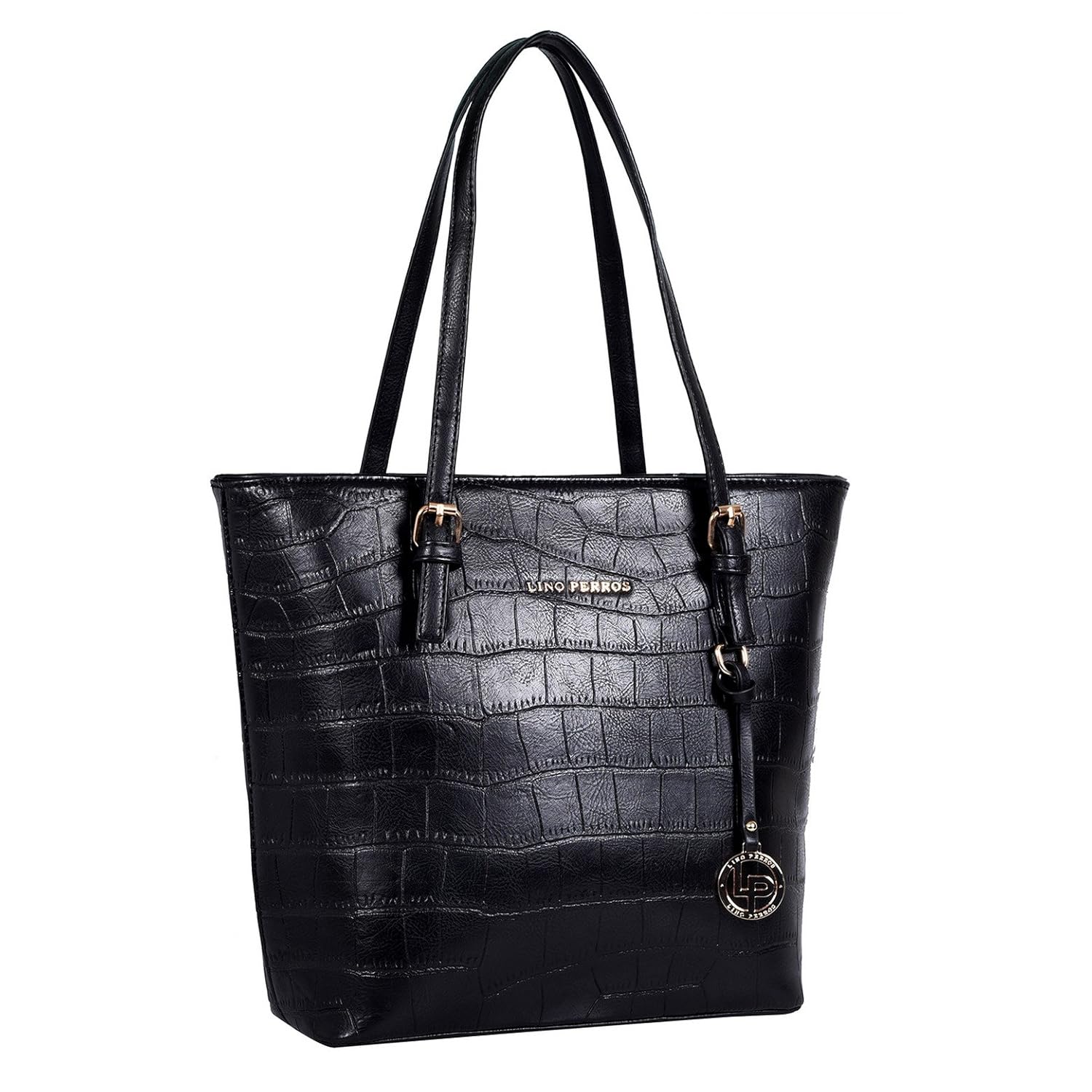 lino perros women's handbag (black)