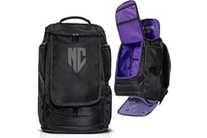Notorious Combat BJJ Jiu Jitsu Backpack - Wet Compartment for Gi, Rashguard, or Shoes - Martial Arts Gear, Boxing, and MMA