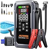 JOLTEKON 6000A 160PSI 9-in-1 Car Battery Jump Starter with Air Compressor & Air Blower (All Gas 12L Diesel), Battery Jumper S