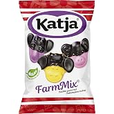 Katja Farm Mix I Soft Fruit and Licorice flavored Gummy Candy I 255g 8.99 ounce