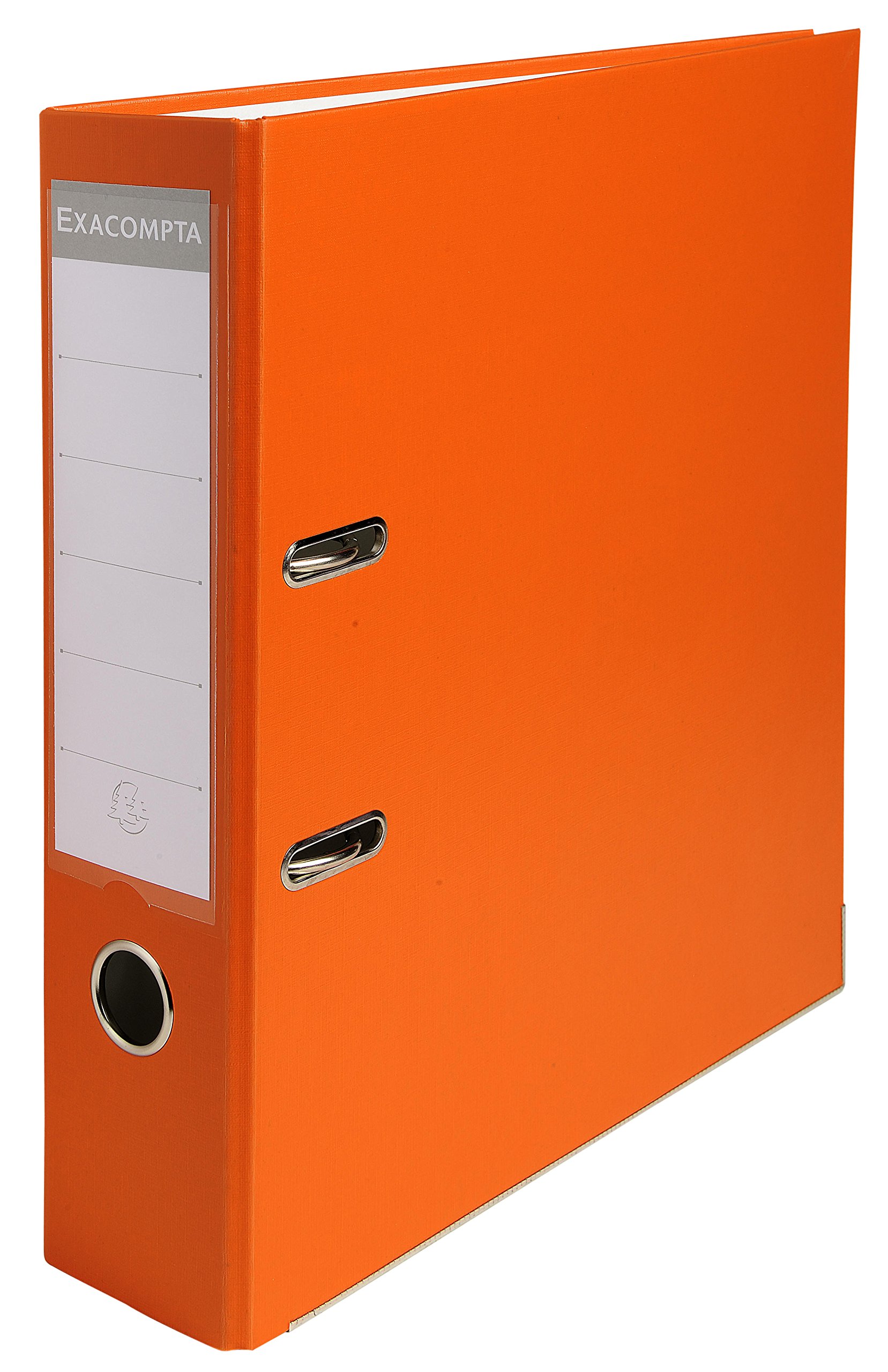 Exacompta - Ref 918414B - PP Lever Arch File - 320 x 290mm in Size, Suitable for Storing A4 Documents, 75mm Spine, Reinforced Finger Pull & Bottom Edge - Orange — image 1
