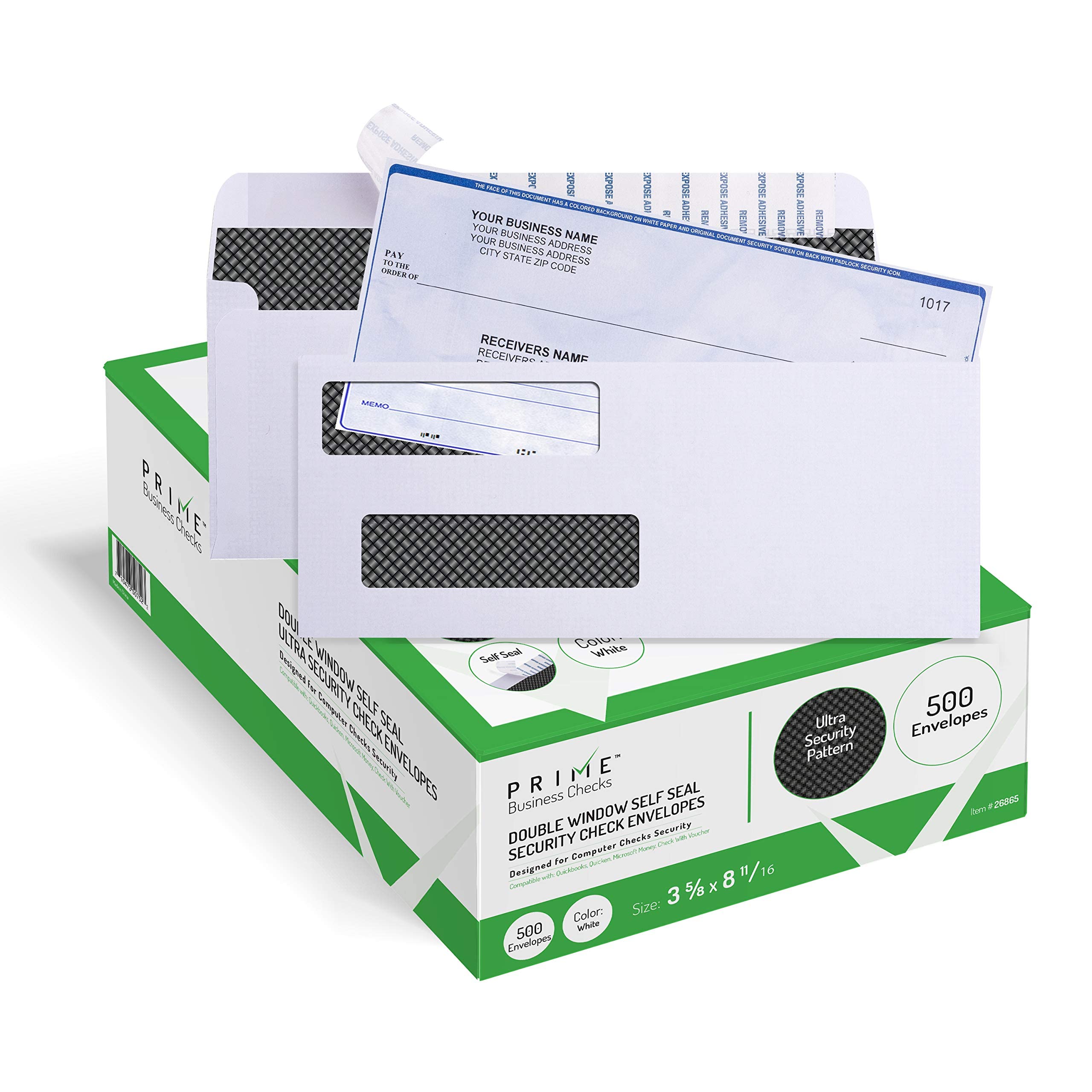 Self Seal Voucher Check Window Envelopes