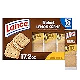 Lance Sandwich Cookies, Nekot Lemon Creme, 10