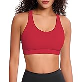 Sports Bras for Women, High Impact Sports Bra - Racerback Running Bra Padded Yoga Bra, Workout Crop Tank Tops Longline