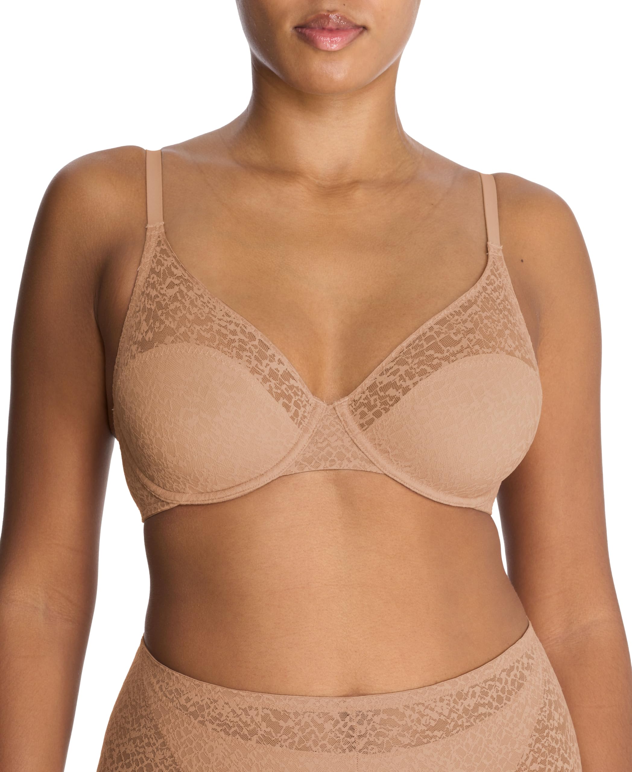 Natori Women’s Pretty Smooth Seamless Underwire, Buff