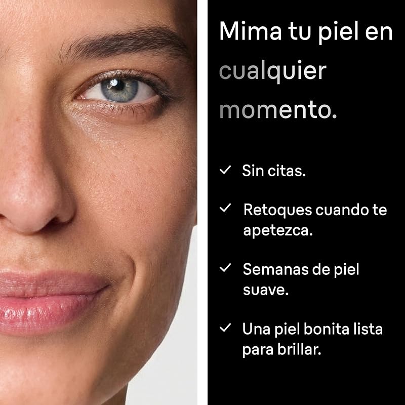 Depilador facial feminino FaceSpa com 4 acessórios, 851V, Branco/Bronze