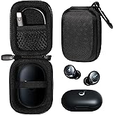 CaseSack Case for Anker Space A40 Auto-Adjustable Active Noise Cancelling Wireless Earbuds (Black)