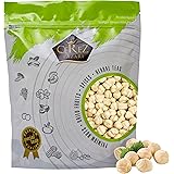 Cerez Pazari Turkish Hazelnuts Roasted in Resealable Bag 1 LB, Healthy Keto Paleo Diet Snacks, Unsalted, Natural Dry Roasted,