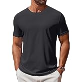 COOFANDY Men's T Shirt Short Sleeve Crew Neck T-Shirt Casual Summer Classic Basic Tee Shirts