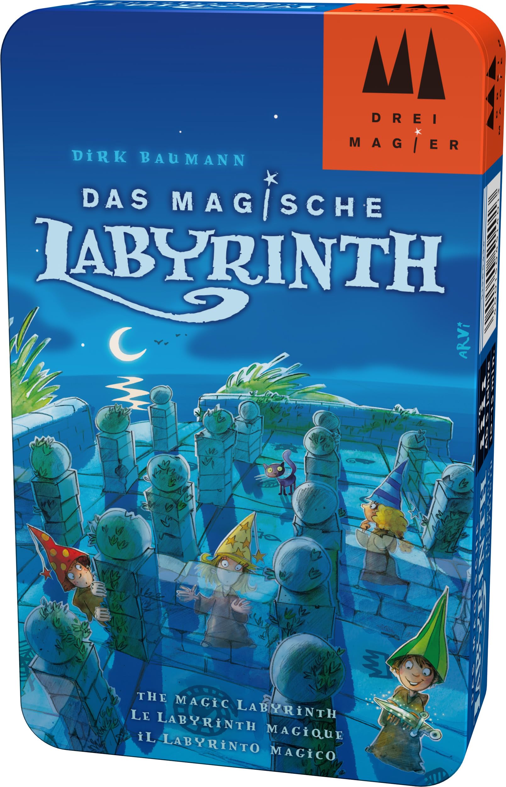 Drei Magier SSP51401 "Das Magische Labyrinth in Metal Dose" Board Game