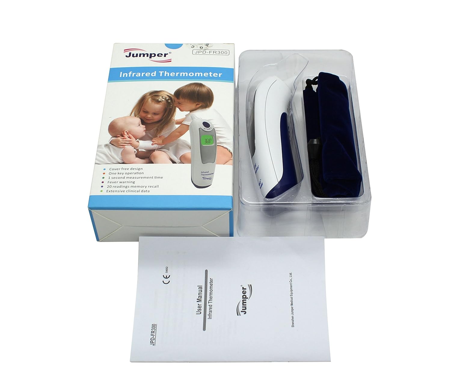 Jumper Medical JPDFR300 Digital Ear Thermometer Amazon.co.uk