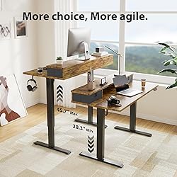 Agilestic 63 x 24 Inches Height Adjustable Electric