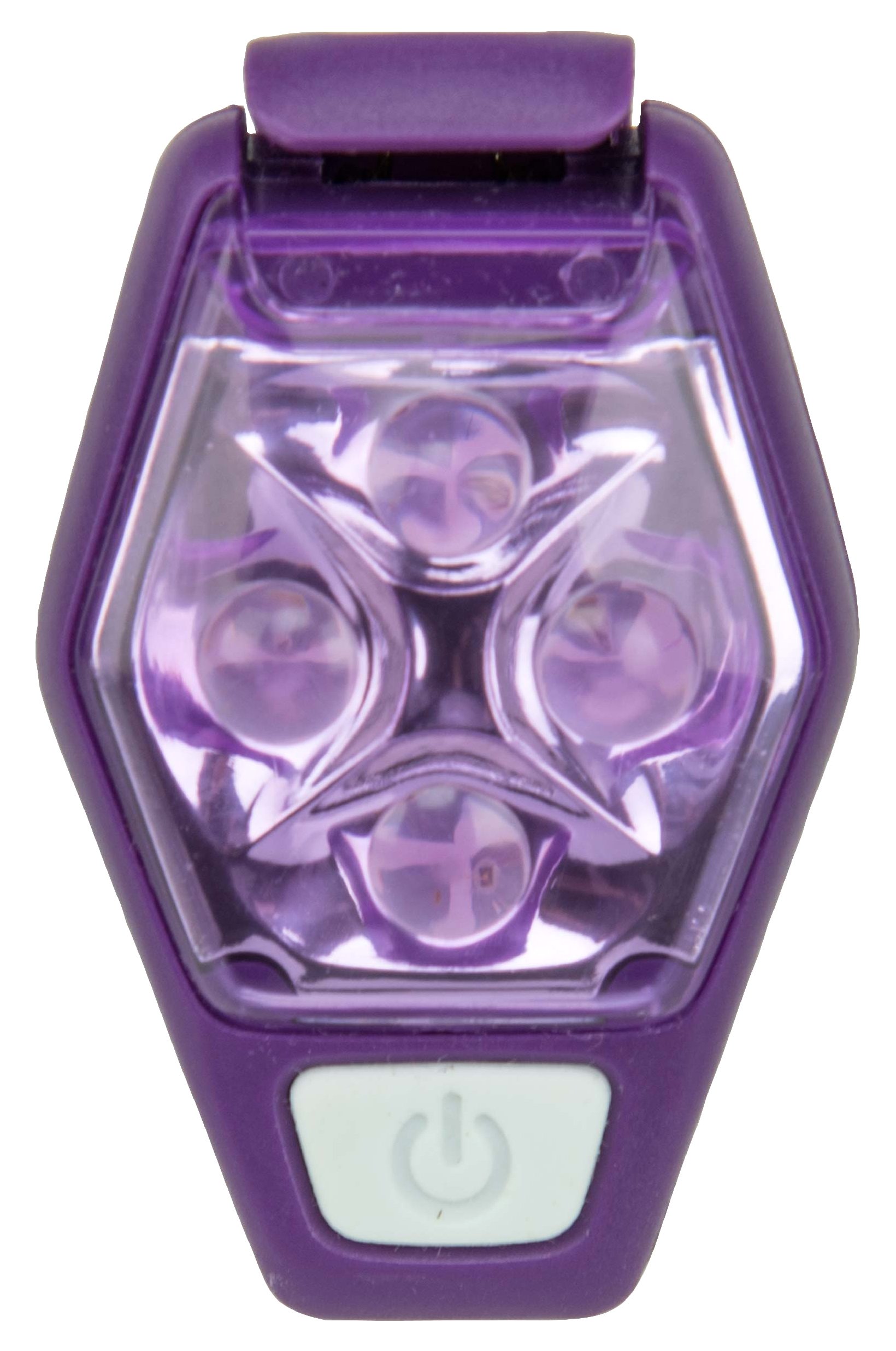 Nathan HyperBrite Strobe, Imperial Purple Fiery Red/Silver