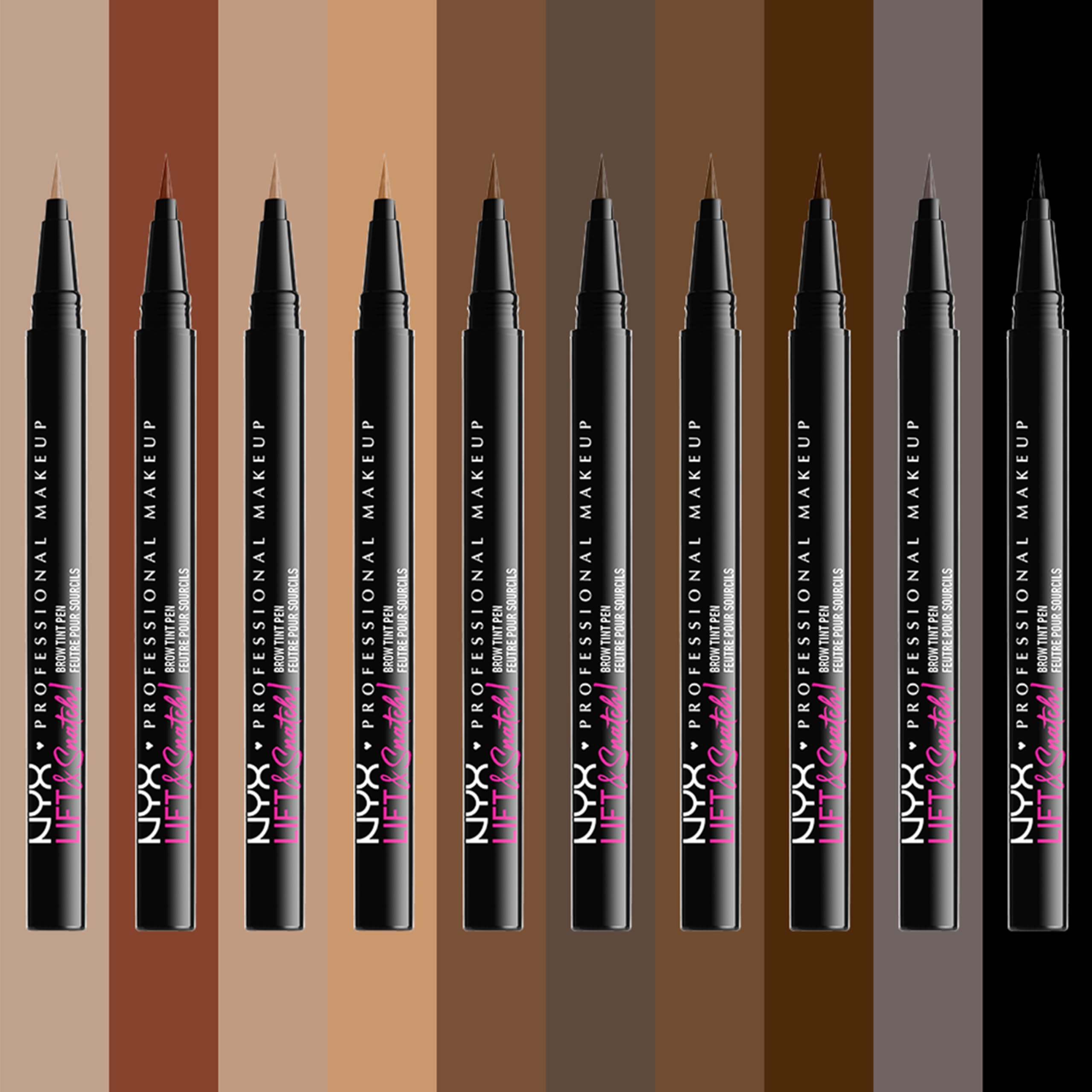 NYX PROFESSIONAL MAKEUP Lift & Snatch Eyebrow Tint Pen, Ash Brown