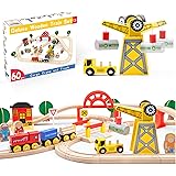 melissa and doug 132 piece train set