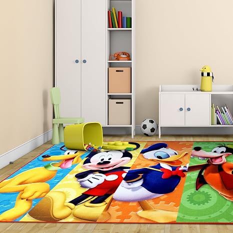 Mobel Wohnen Teppiche Licensed Disney Mickey Mouse Playhouse