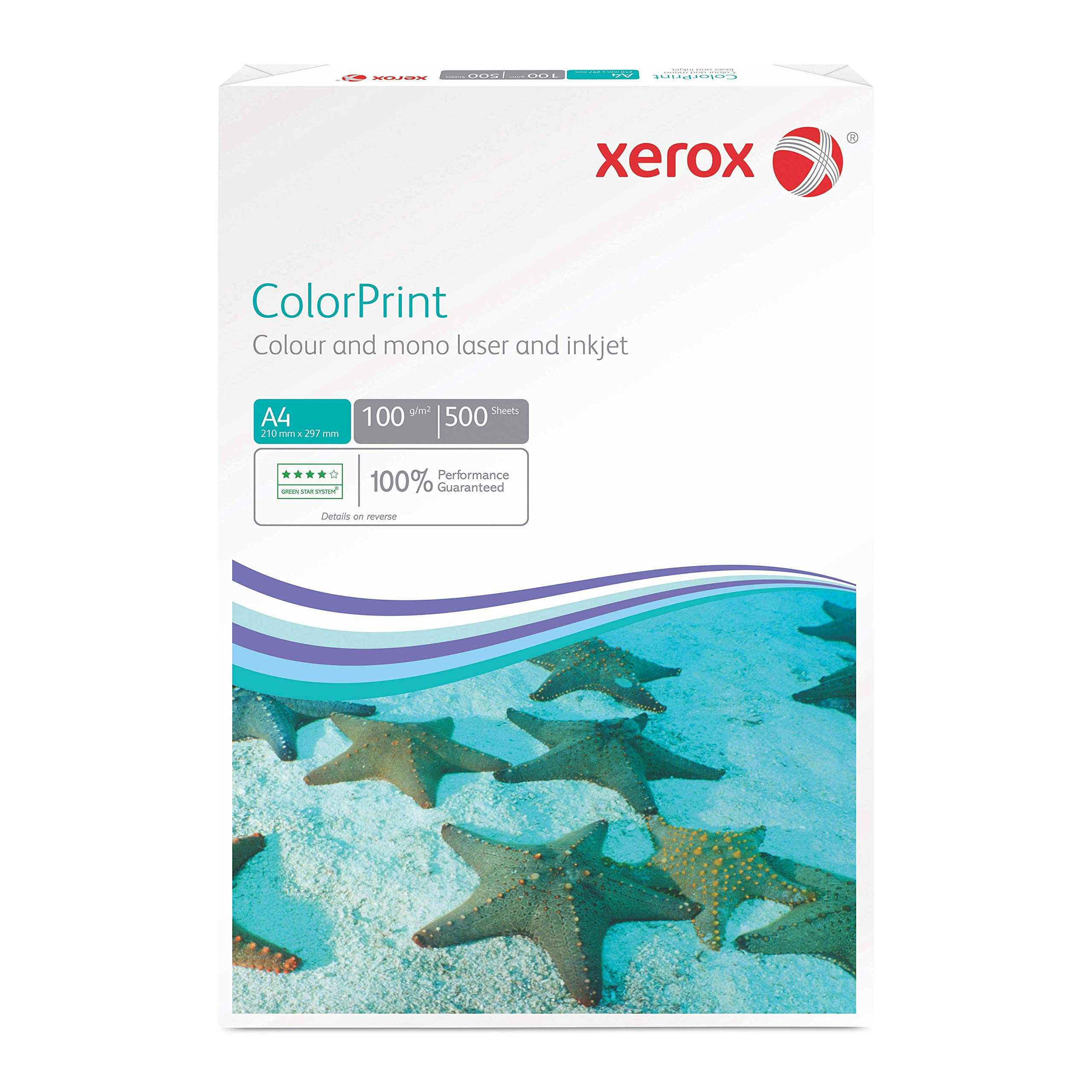 Xerox Xprint 100 A4, White Paper - Printing Paper (White, 122 ± 2 µm, A4, ISO 9706, ECF, 500 Sheets) — image 1