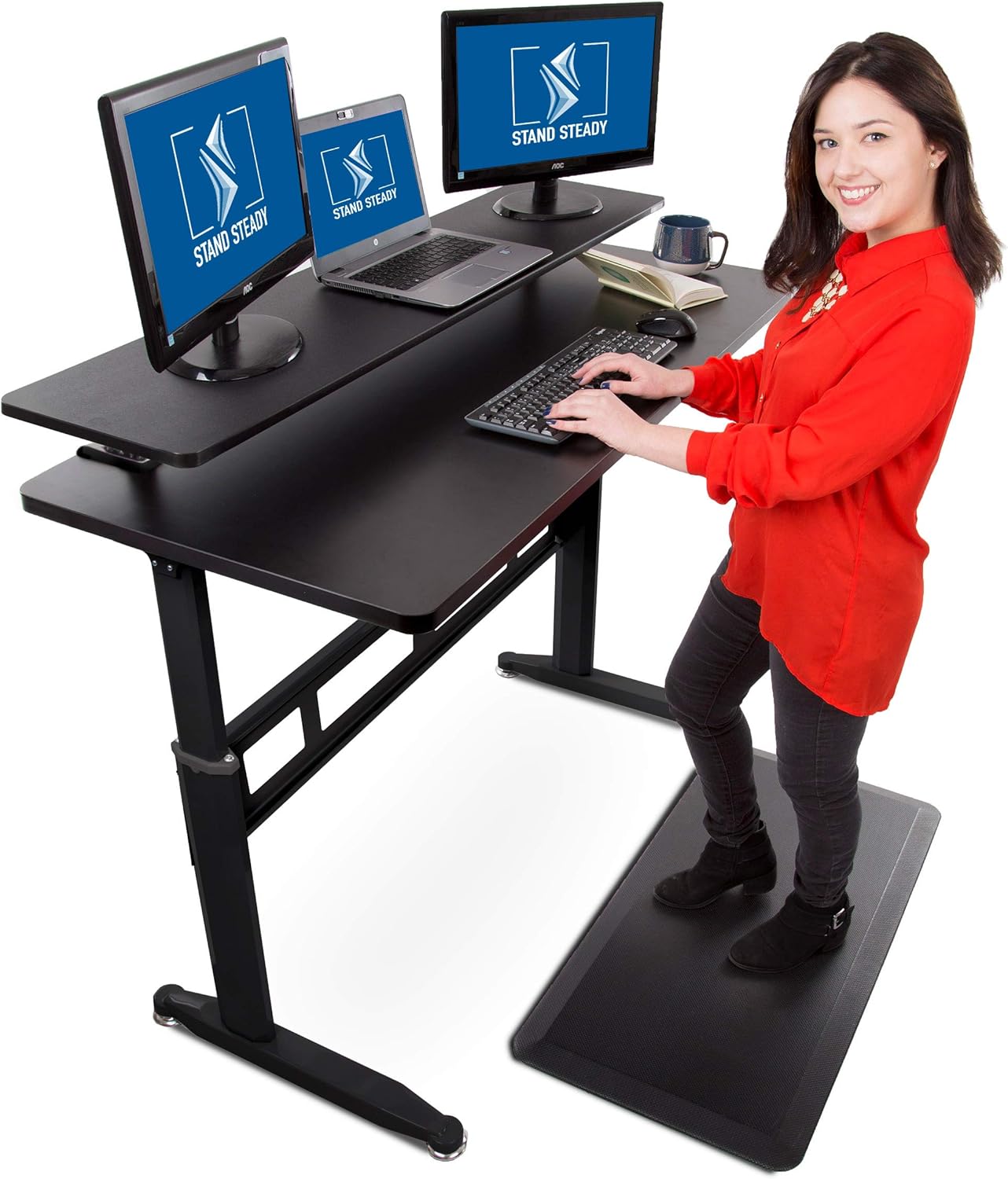 Best X Computer Desk 55 Inch