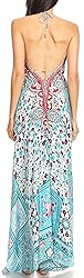 Sakkas 1817 - Lizi Womens Maxi High-low Halter