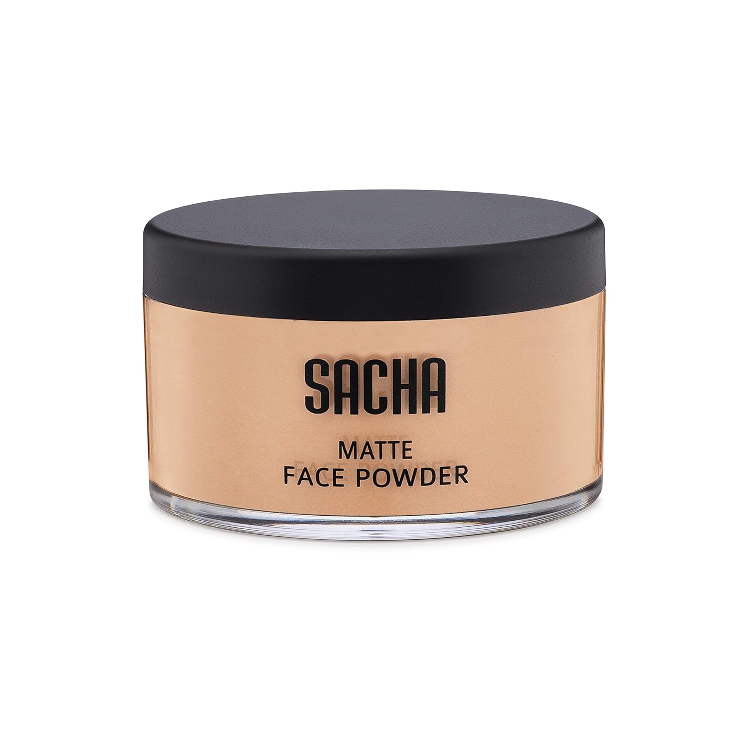 Loose Face Powder by Sacha Cosmetics, Matte Finishing Powder for use alone or Setting your Makeup Foundation to give a Flawless Beautiful Finish, for All Skin Types, 1.25 oz, Warm Beige