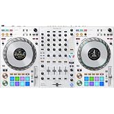 Pioneer DJ DDJ-FLX10 4-Channel DJ Controller, Track Separation, White