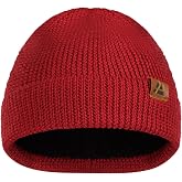 DANISH ENDURANCE Merino Wool Beanie, Fleece Lined, Thermal Winter Hat | Merino Wool Beanie with Polar Fleece Lining, Soft &amp; Itch-Free Warmth for Winter &amp; Cold Weather, Unisex