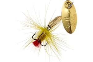 Panther Martin PMF Deluxe Dressed Fly Barrel Body Spinner Fishing Lure Catches Trout, Walleye, Perch, Crappie, Pickerel, Bream, Dolly Varden & More