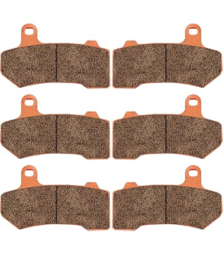 Amazon.com: POWER JAMES Sintered Metal Front Rear Brake Pads, Fits