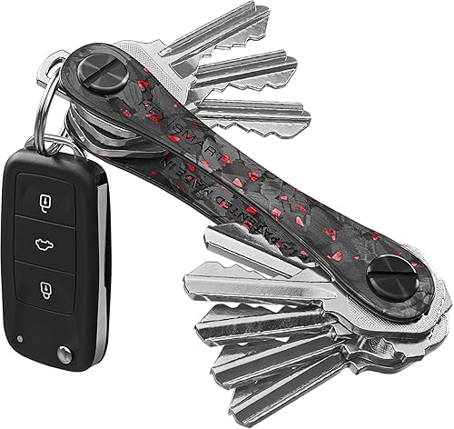 KEYSMART Key Holder for Keychain Key Ring Compact Key Organizer