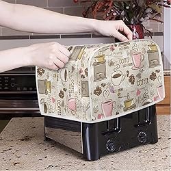 Talayituse Coffee Theme 2 Slice Toaster Covers Dust
