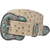 Axesoria Ostrich Printed Belt