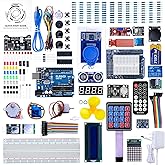 ELEGOO UNO R3 Project Complete Starter Kit with Tutorial for Arduino UNO (63 Items)
