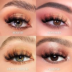 Mink Lashes Fluffy Wispy Eyelashes - 3D False