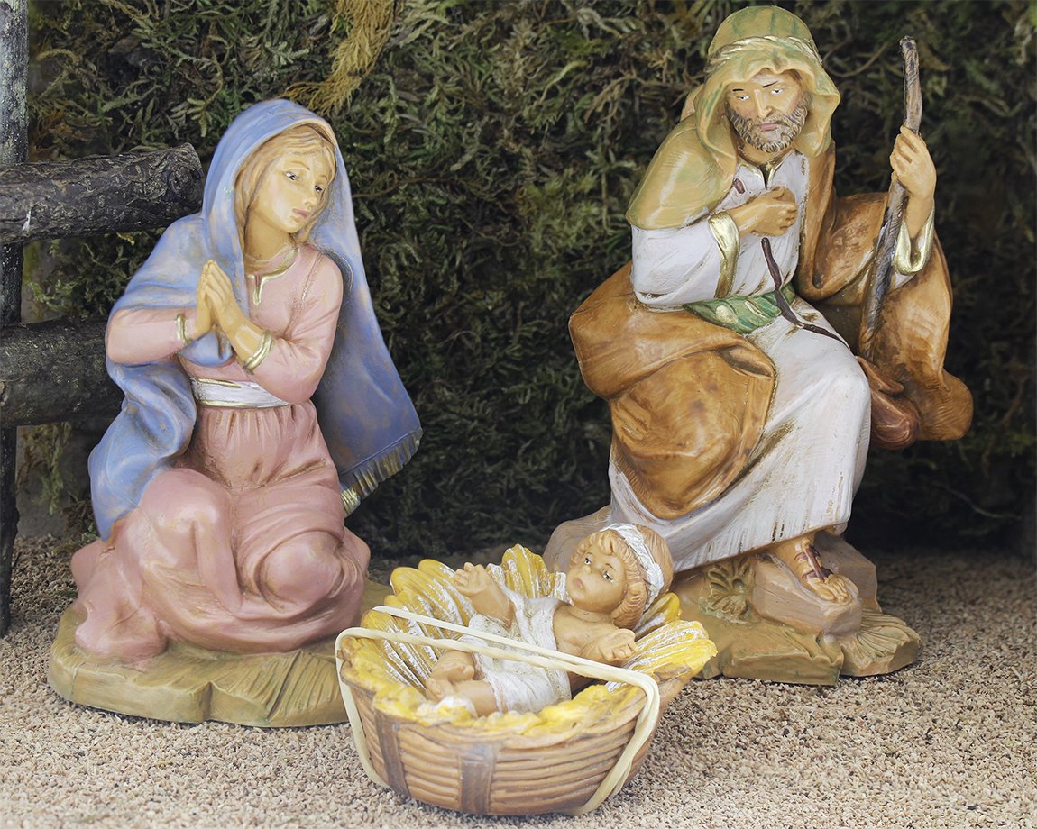 Fontanini by Roman Figure Centennial Nativity Set with Italian Set 7