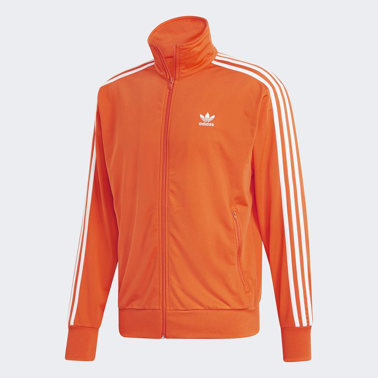 orange adidas jacket