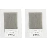 2-Pack 304 Stainless Steel Mesh for JOUNJIP Plastic Welder | Reinforces Bumper, Kayak &amp; Plastic Repairs; Screen Door Mesh, 5" &times; 8.75" Stainless Steel Wire Mesh