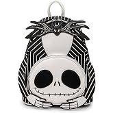 Loungefly Disney Nightmare Before Christmas Headless Jack Skellington Womens Double Strap Shoulder Bag Purse