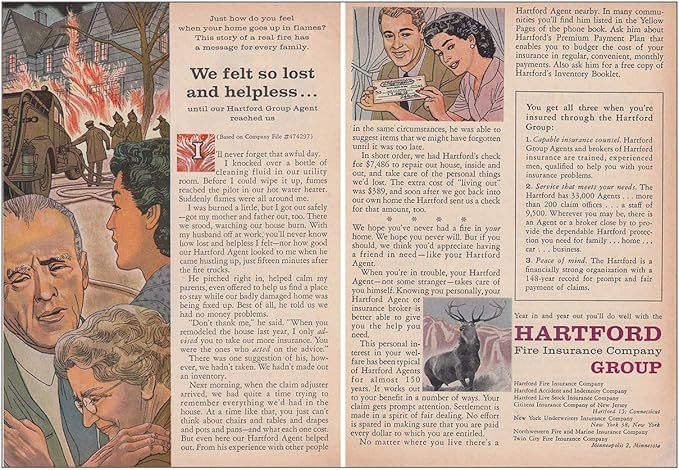 Amazon.com: RelicPaper 1958 Hartford Insurance: We Felt So ...