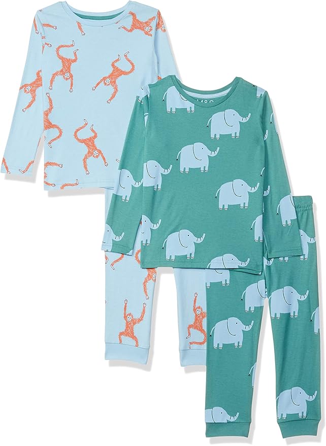 Buy Marks & Spencer Unisex Pyjama Set (2 Upper 2 Lower) Baby and